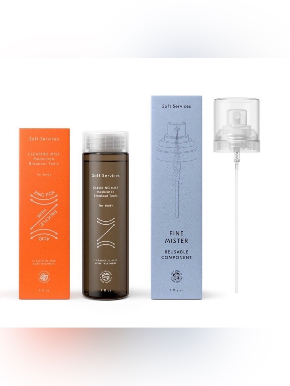 Clearing Mist Toner Spray with mister